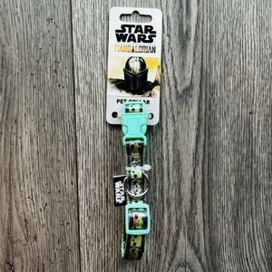 Star Wars Mandalorian Pet Collar Baby Yoda NWT Size Small 11-17” Neck Green